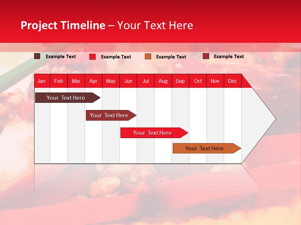 Plate Healthy Delicious PowerPoint Template