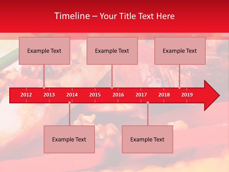 Plate Healthy Delicious PowerPoint Template