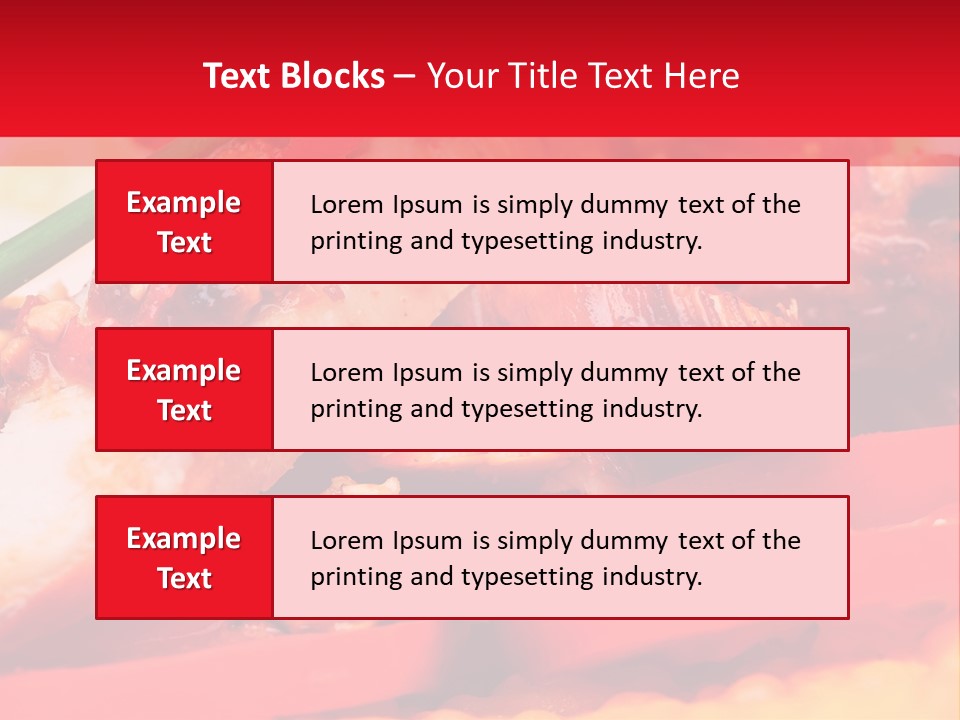 Plate Healthy Delicious PowerPoint Template