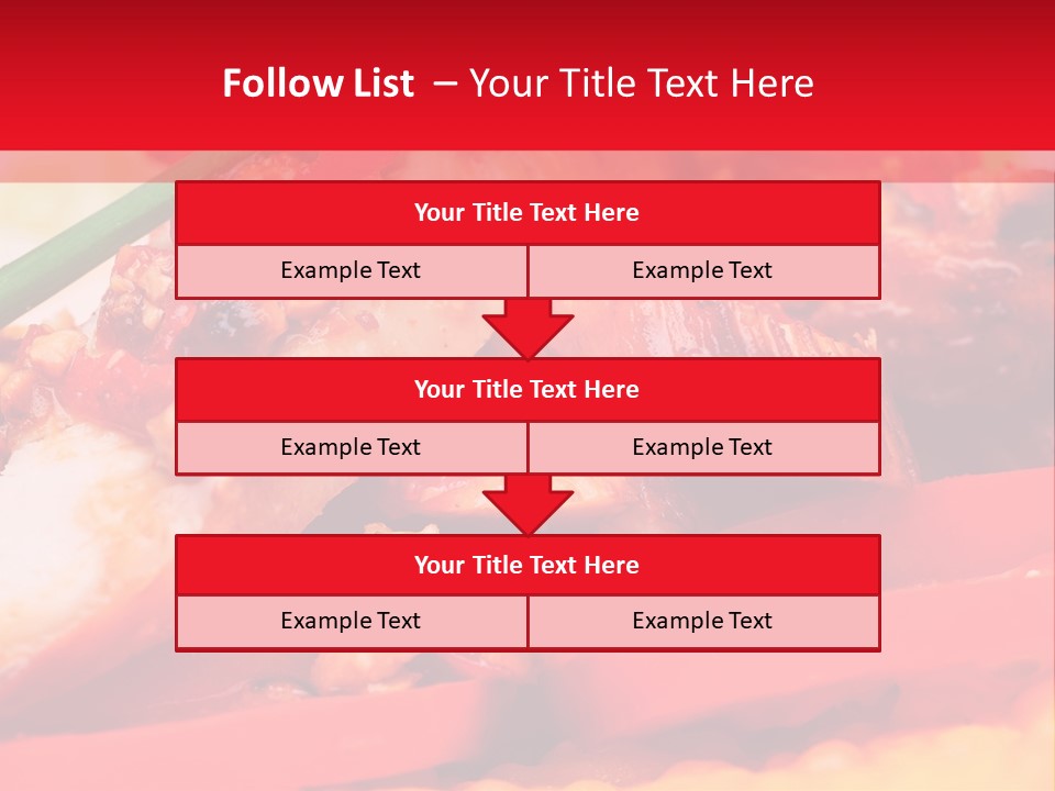 Plate Healthy Delicious PowerPoint Template