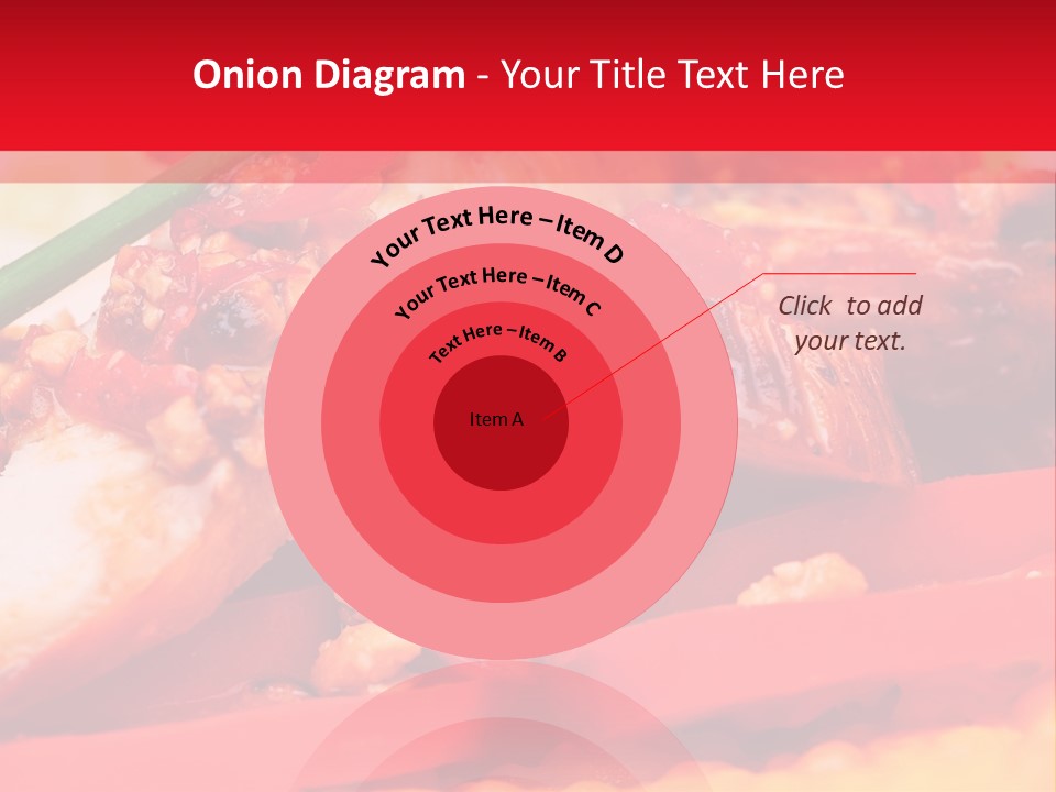 Plate Healthy Delicious PowerPoint Template