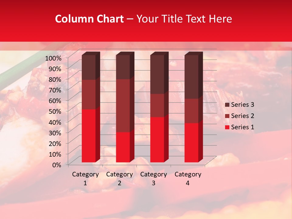 Plate Healthy Delicious PowerPoint Template