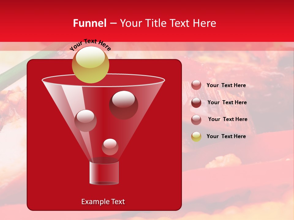 Plate Healthy Delicious PowerPoint Template