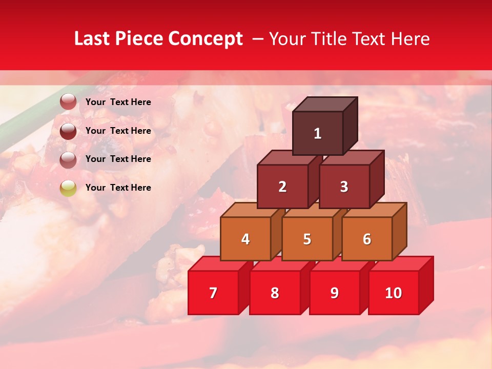 Plate Healthy Delicious PowerPoint Template