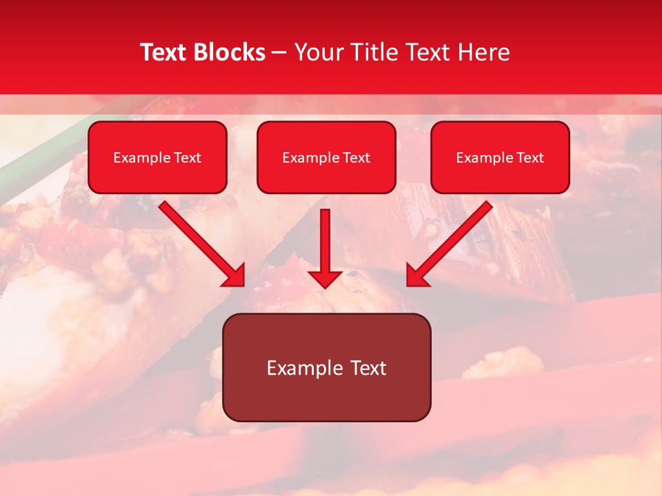 Plate Healthy Delicious PowerPoint Template