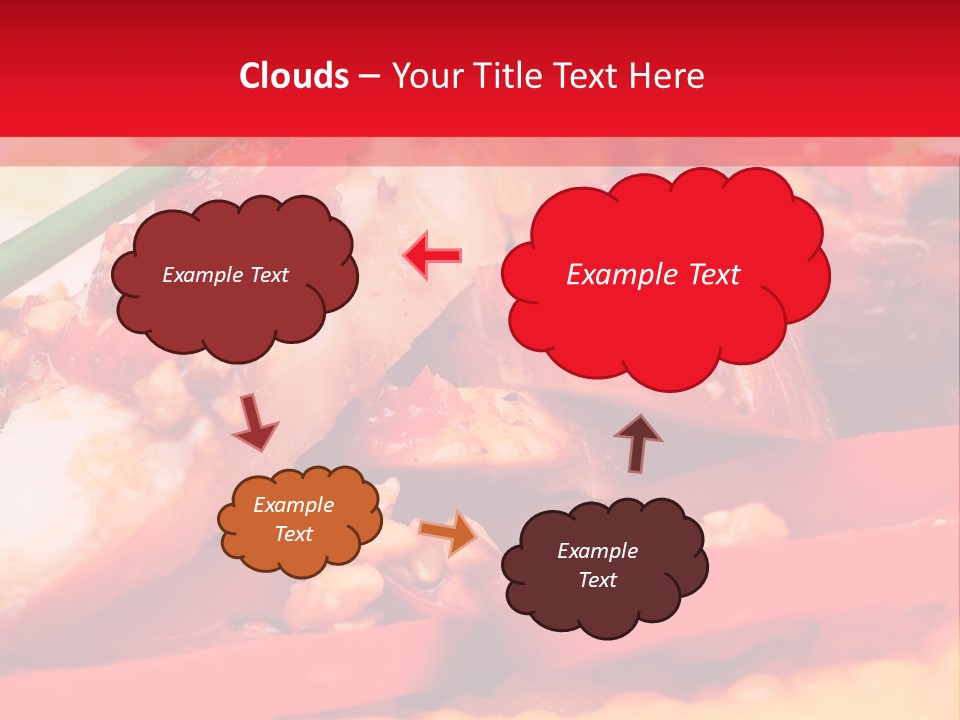 Plate Healthy Delicious PowerPoint Template