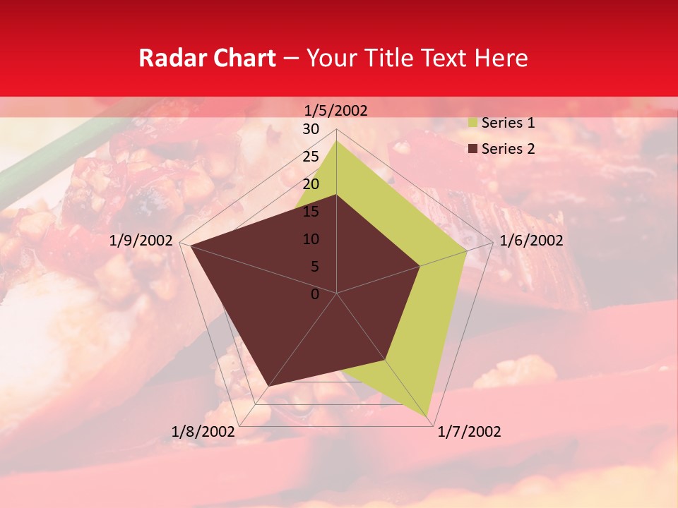 Plate Healthy Delicious PowerPoint Template