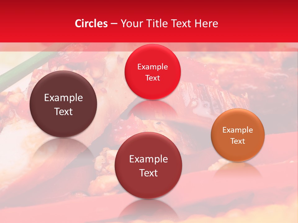 Plate Healthy Delicious PowerPoint Template