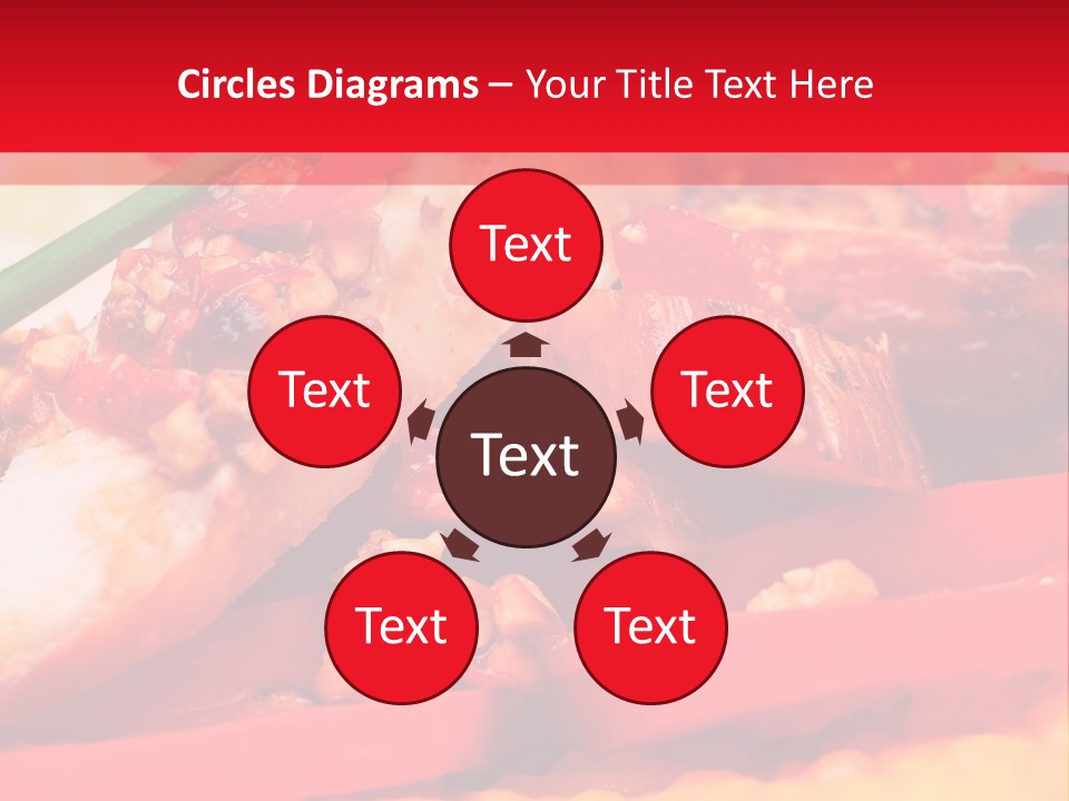 Plate Healthy Delicious PowerPoint Template