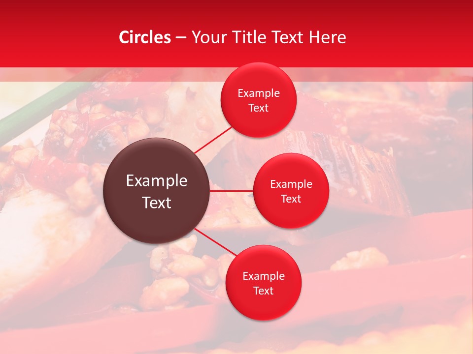 Plate Healthy Delicious PowerPoint Template