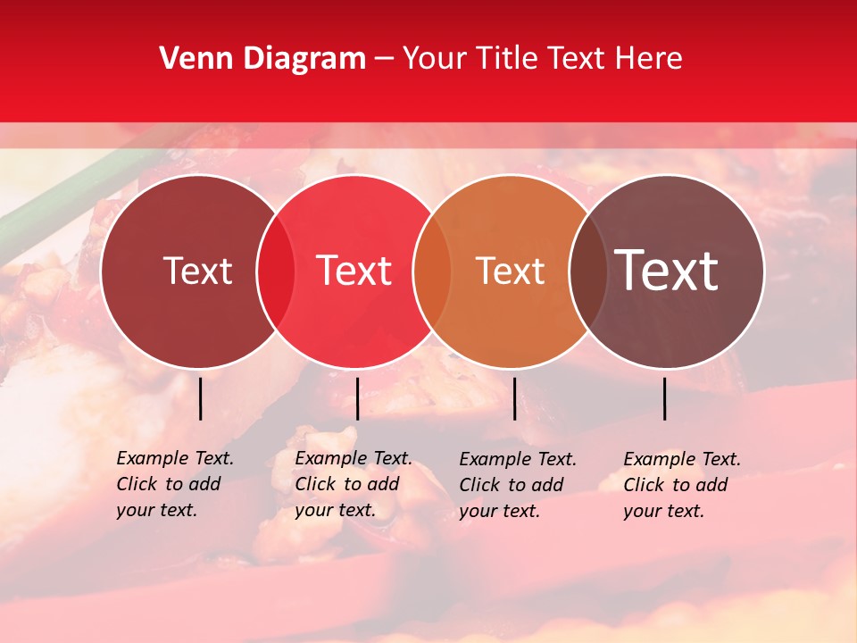 Plate Healthy Delicious PowerPoint Template