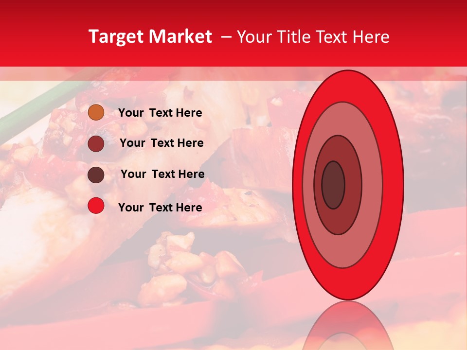 Plate Healthy Delicious PowerPoint Template