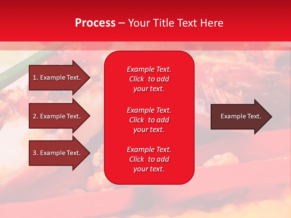 Plate Healthy Delicious PowerPoint Template