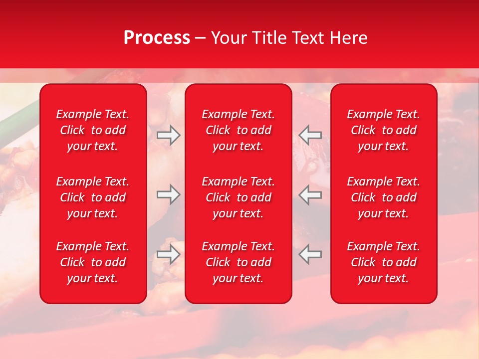 Plate Healthy Delicious PowerPoint Template