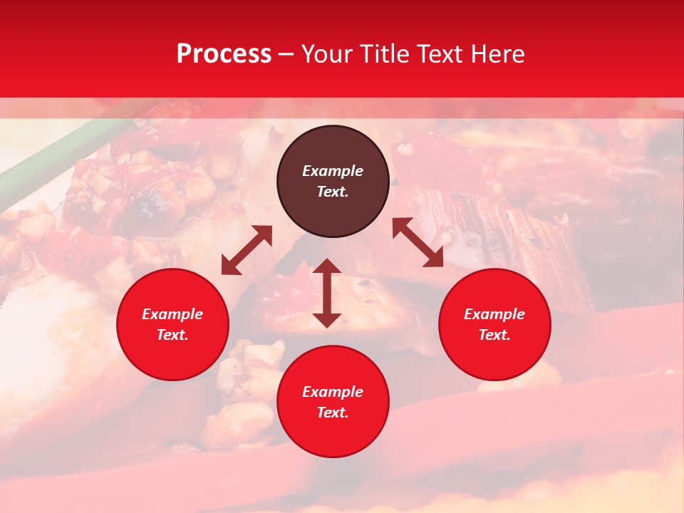 Plate Healthy Delicious PowerPoint Template