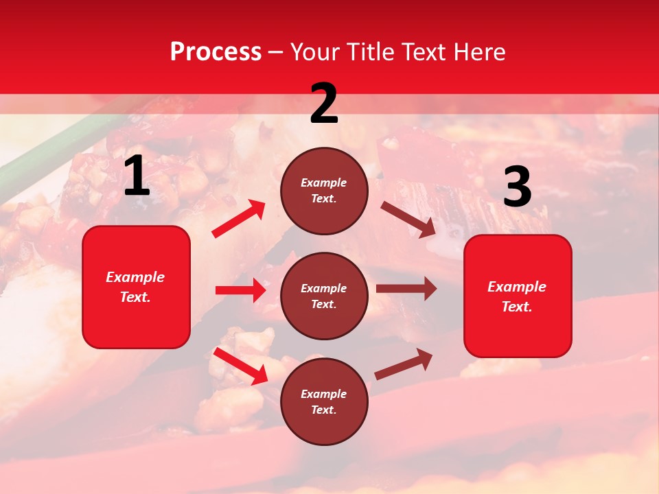 Plate Healthy Delicious PowerPoint Template