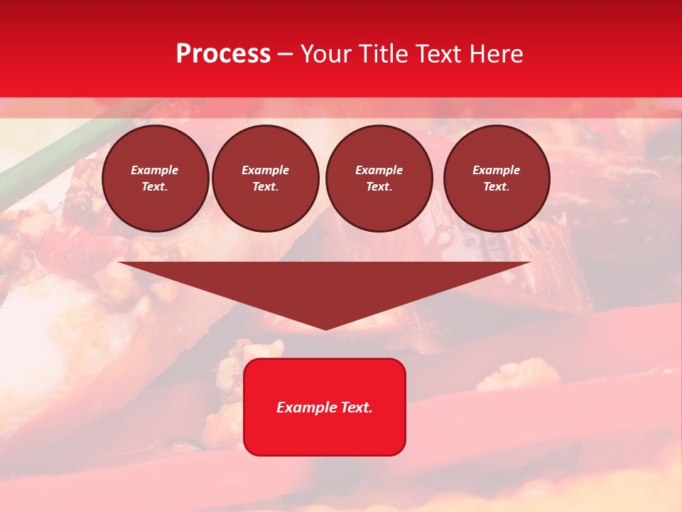 Plate Healthy Delicious PowerPoint Template