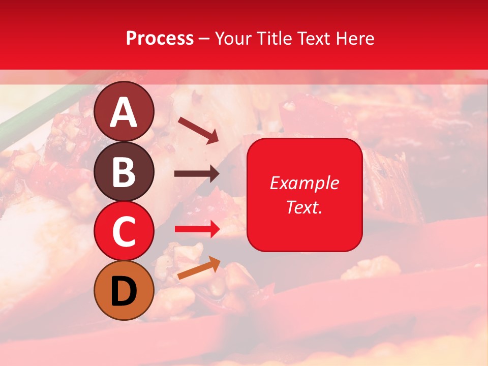Plate Healthy Delicious PowerPoint Template