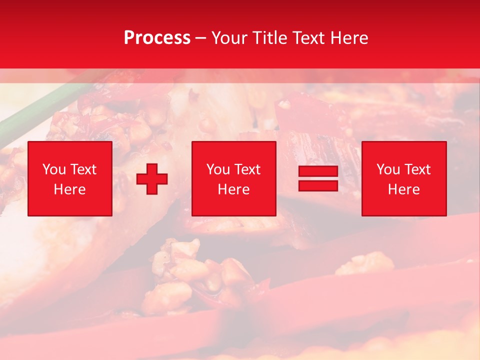 Plate Healthy Delicious PowerPoint Template