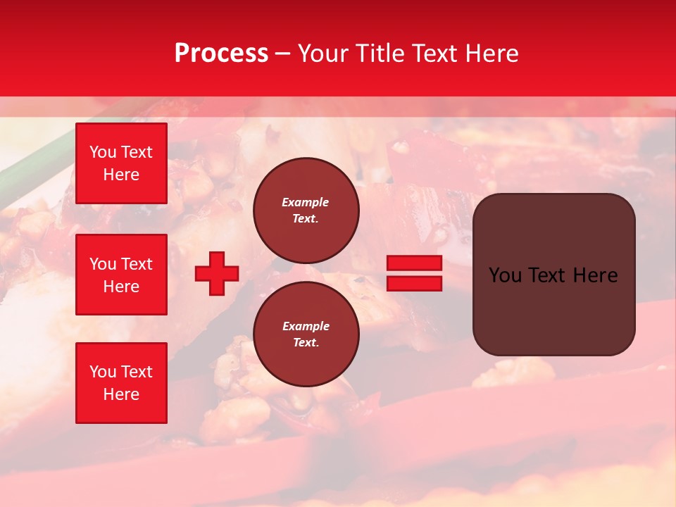 Plate Healthy Delicious PowerPoint Template