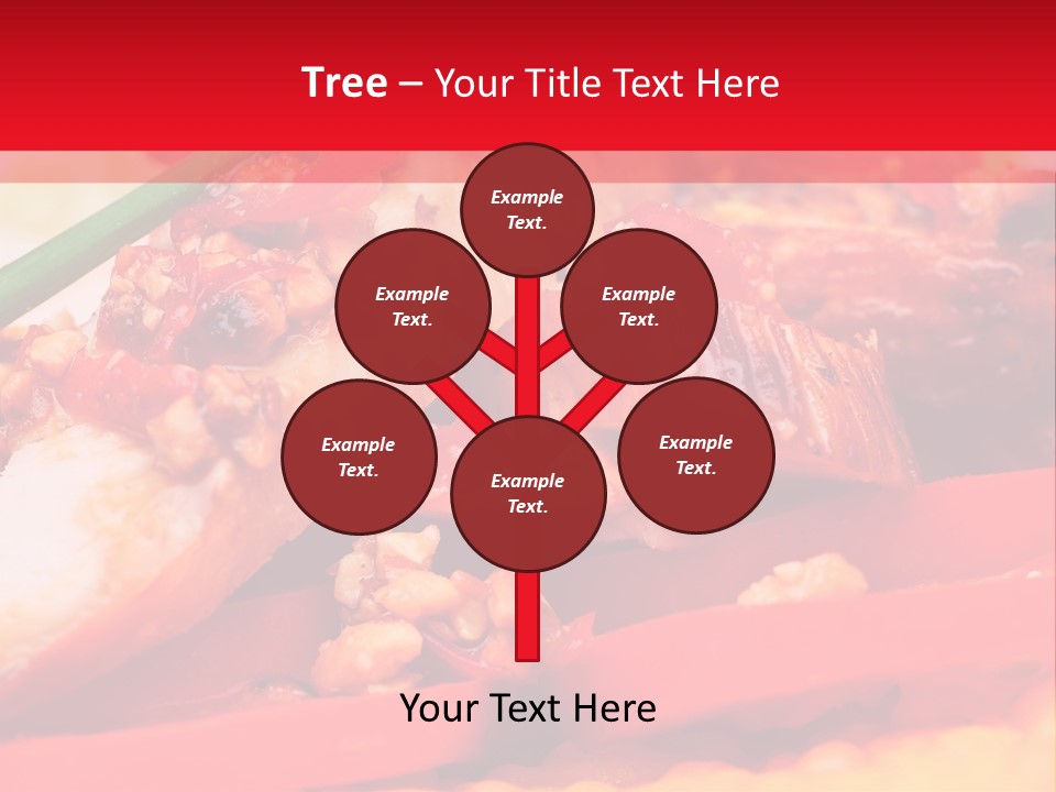 Plate Healthy Delicious PowerPoint Template