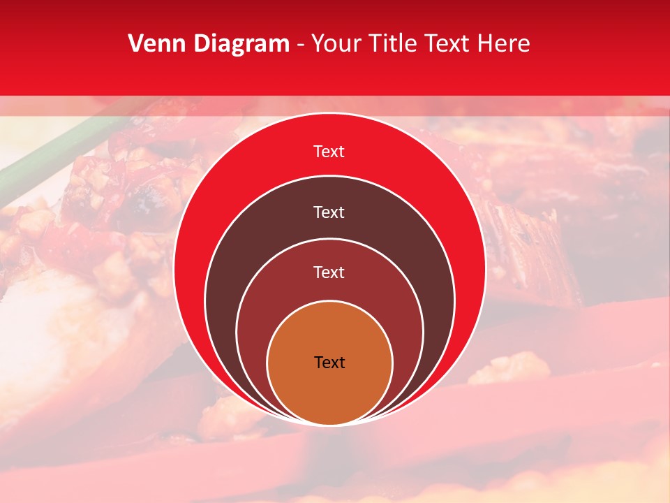 Plate Healthy Delicious PowerPoint Template