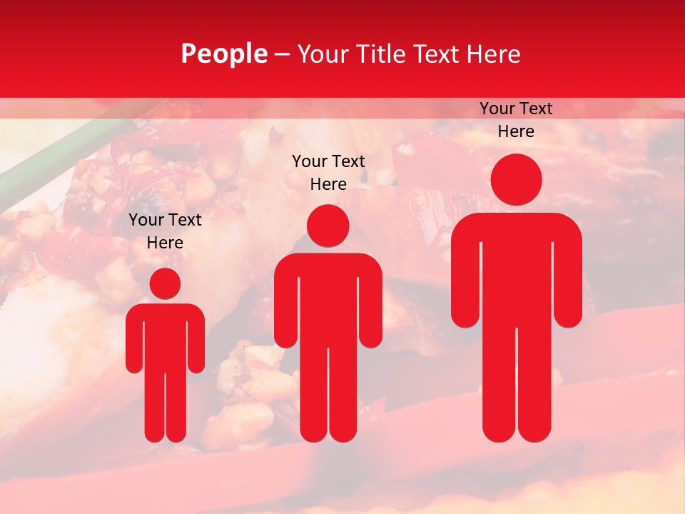 Plate Healthy Delicious PowerPoint Template