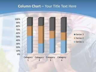 Father Highrise Child PowerPoint Template