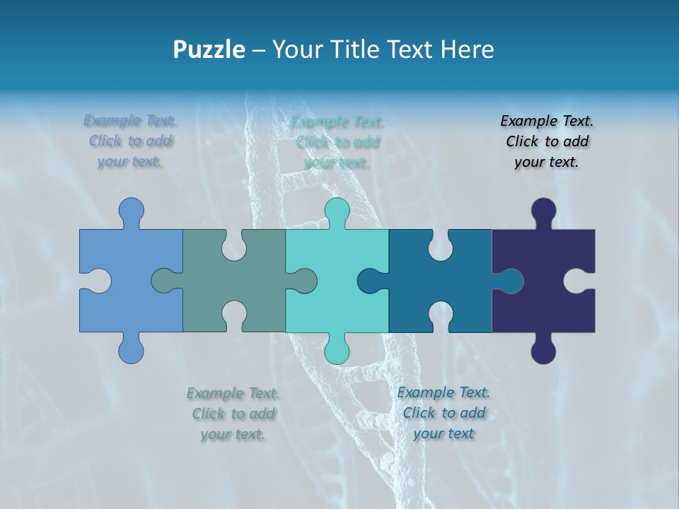 Health Dna Chemistry PowerPoint Template