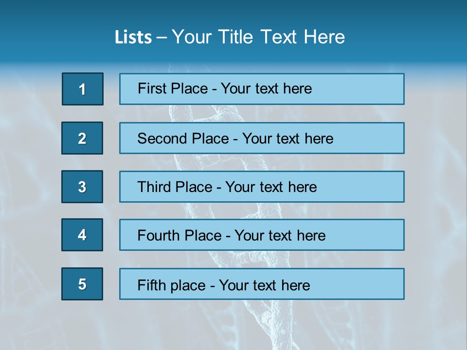 Health Dna Chemistry PowerPoint Template