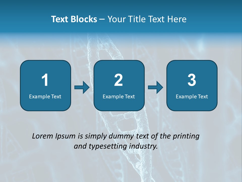 Health Dna Chemistry PowerPoint Template