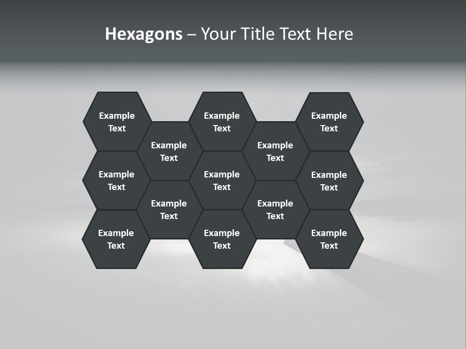 Sea Fall Dark PowerPoint Template