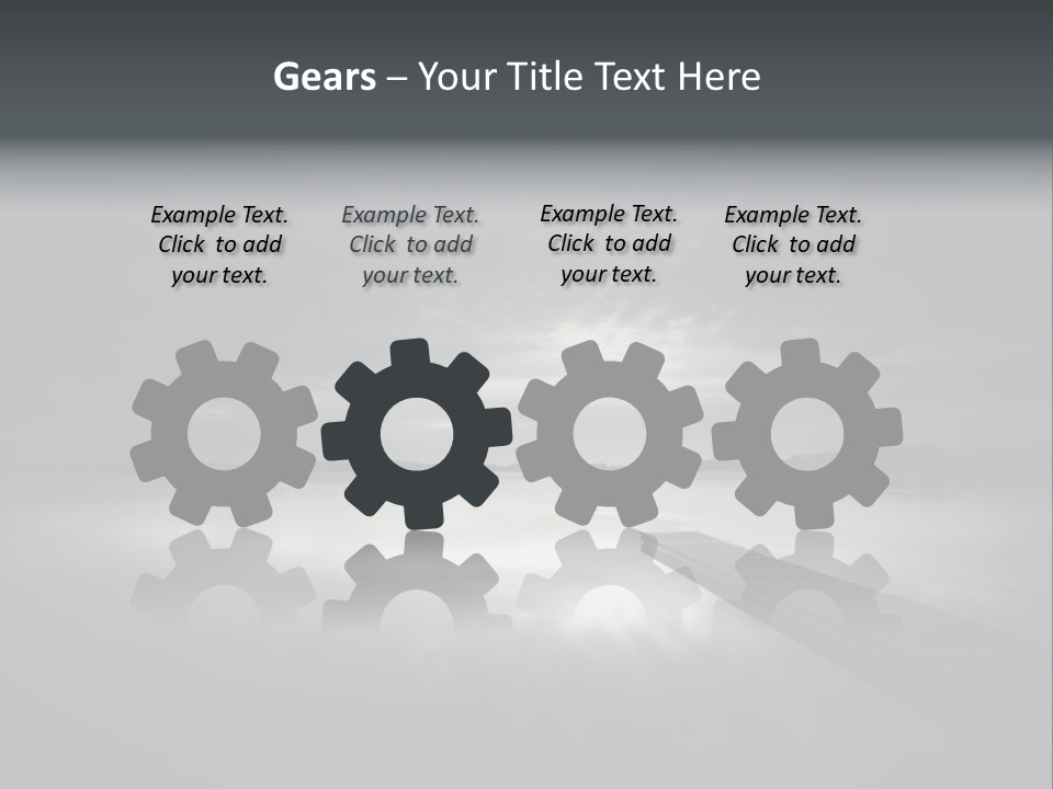 Sea Fall Dark PowerPoint Template