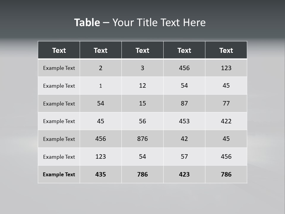 Sea Fall Dark PowerPoint Template