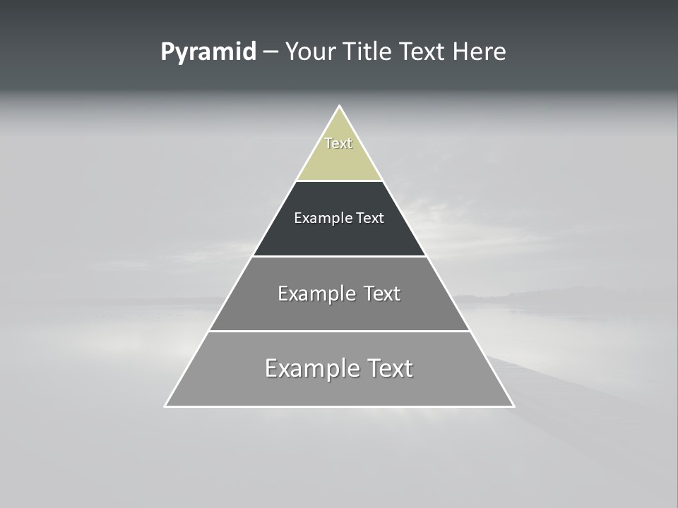 Sea Fall Dark PowerPoint Template