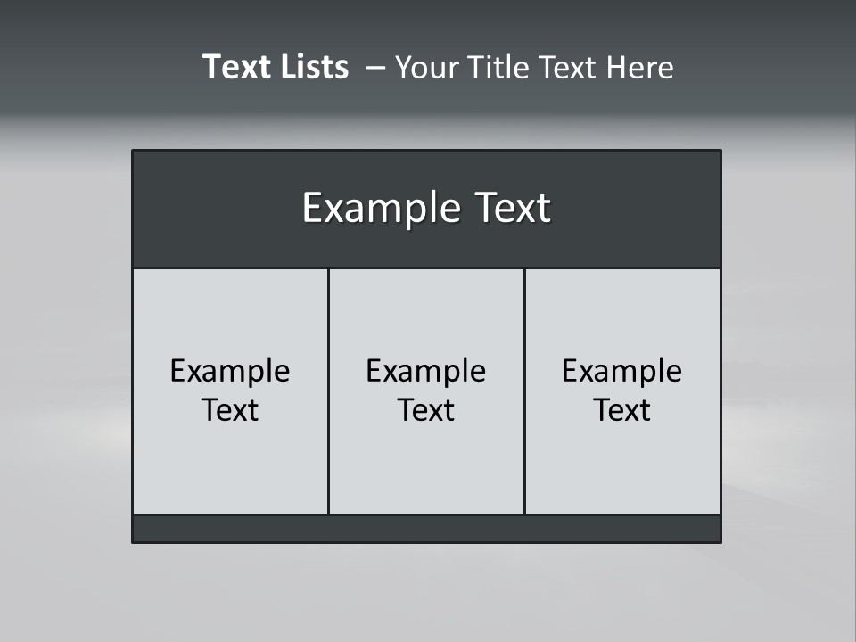 Sea Fall Dark PowerPoint Template