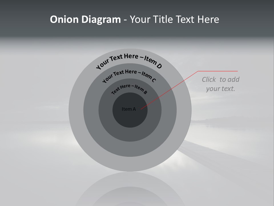 Sea Fall Dark PowerPoint Template