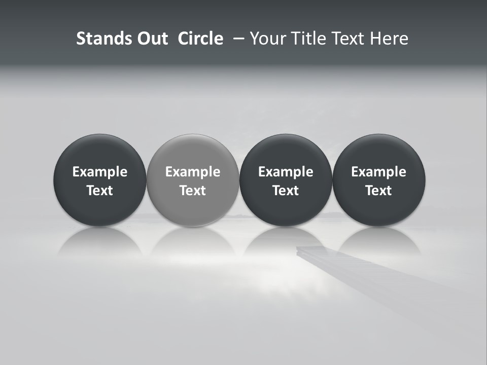 Sea Fall Dark PowerPoint Template