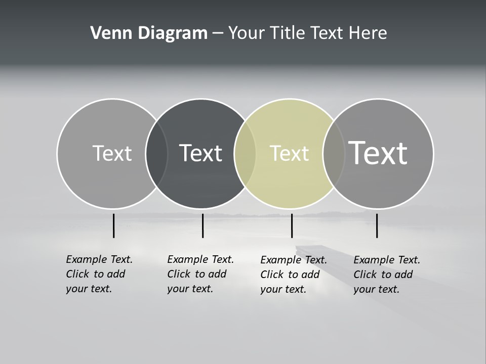 Sea Fall Dark PowerPoint Template