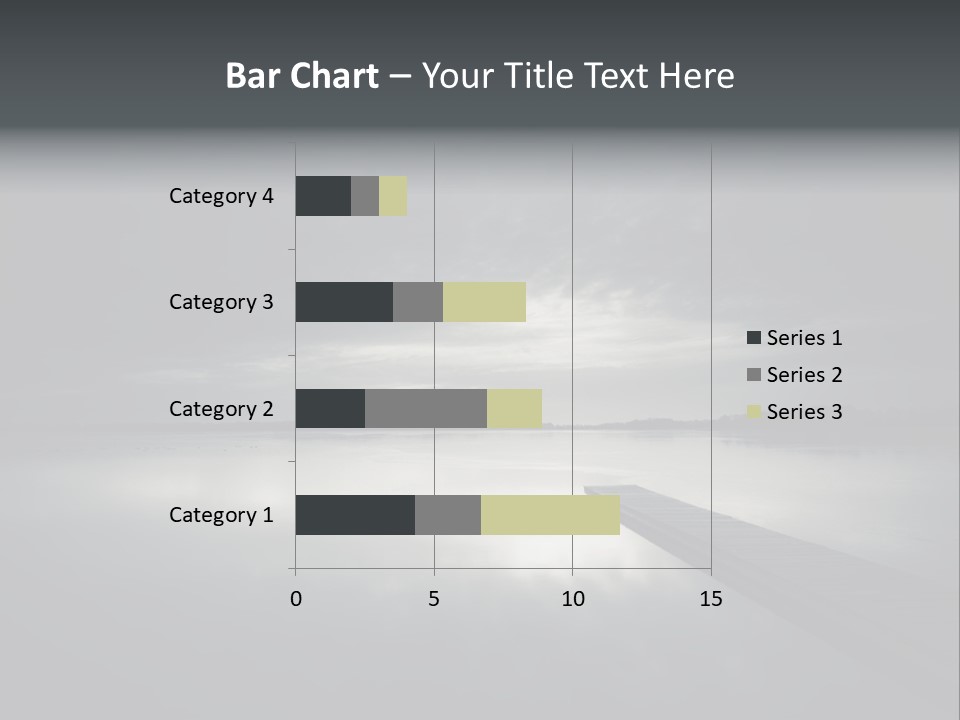 Sea Fall Dark PowerPoint Template
