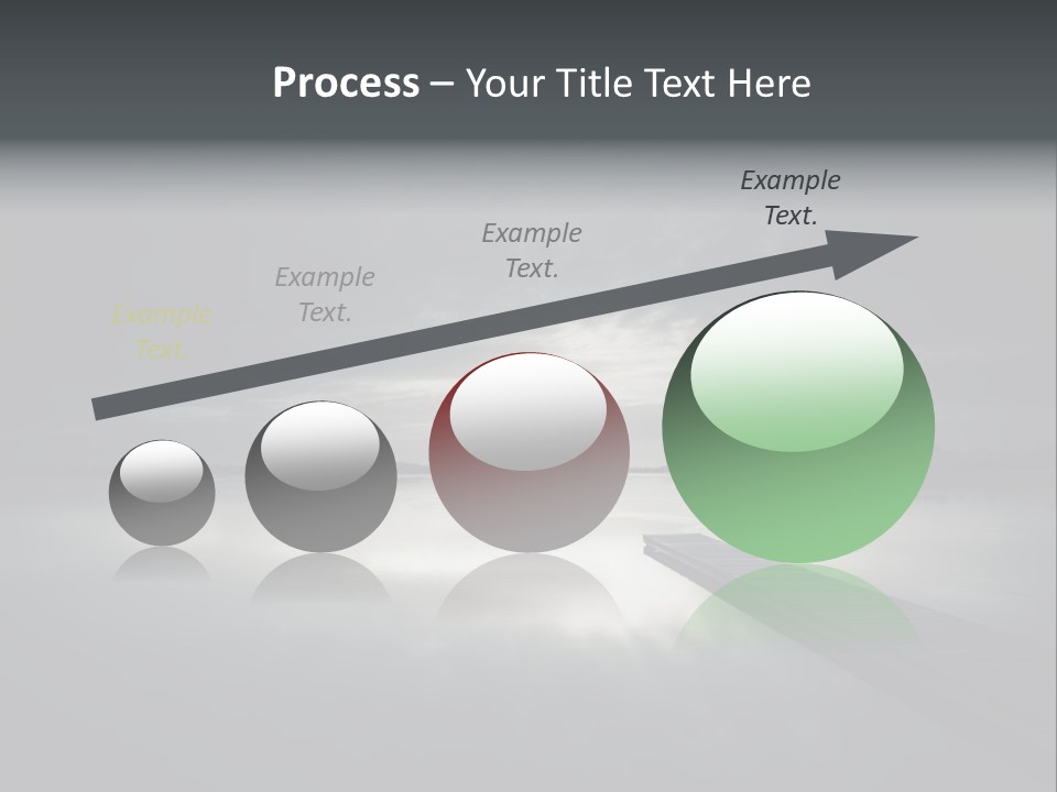 Sea Fall Dark PowerPoint Template