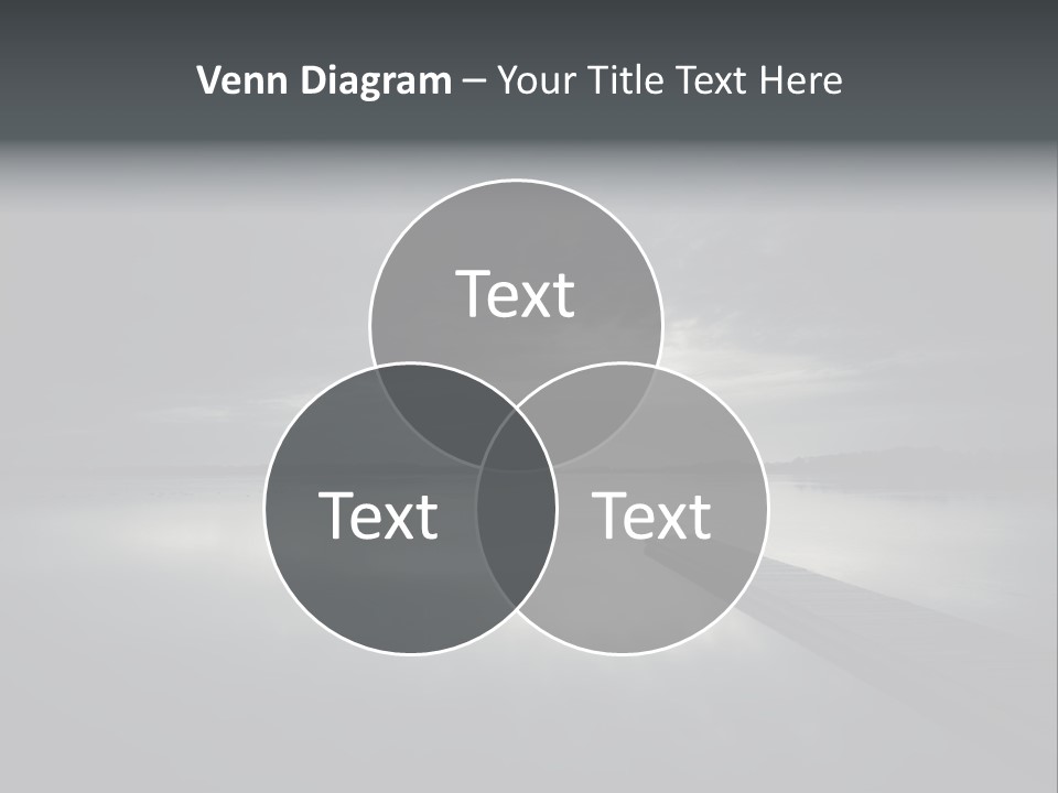 Sea Fall Dark PowerPoint Template