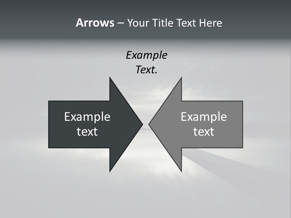 Sea Fall Dark PowerPoint Template
