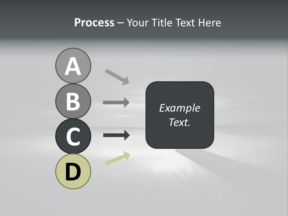 Sea Fall Dark PowerPoint Template