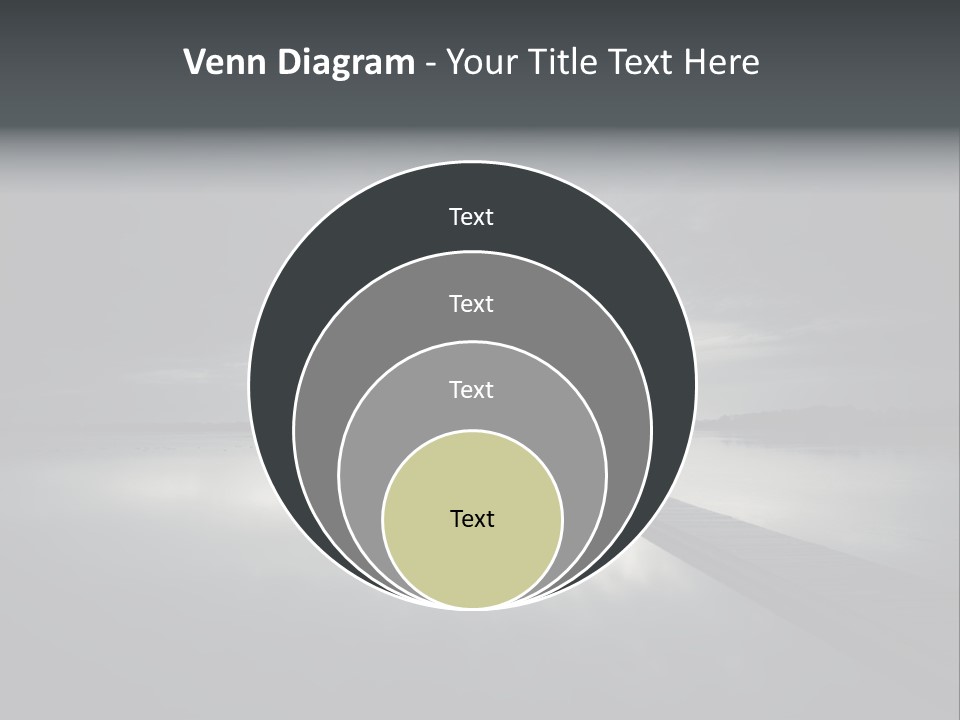 Sea Fall Dark PowerPoint Template