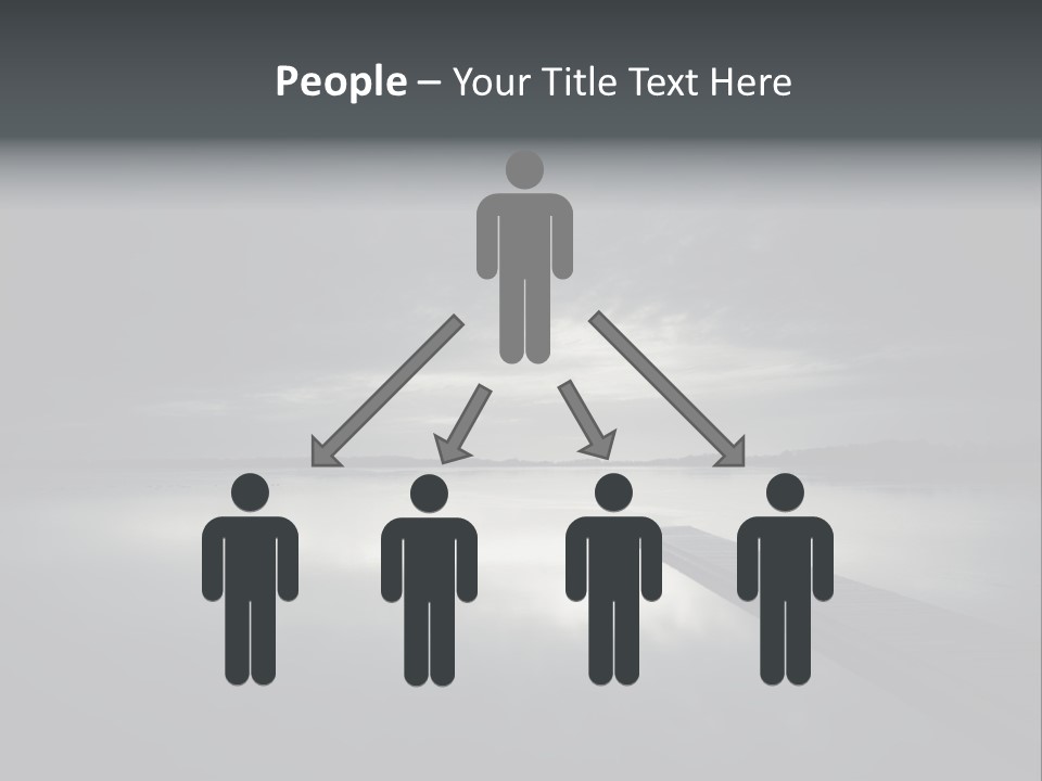 Sea Fall Dark PowerPoint Template