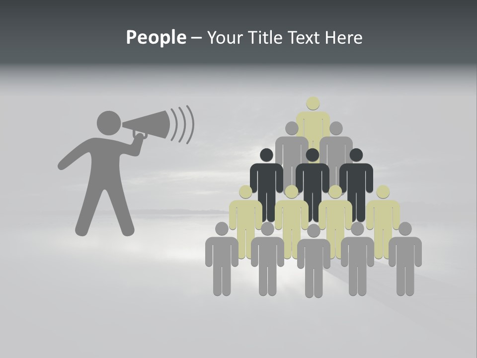 Sea Fall Dark PowerPoint Template