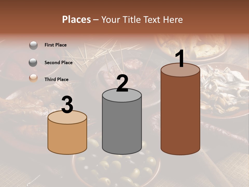 Food Herring Tortilla PowerPoint Template