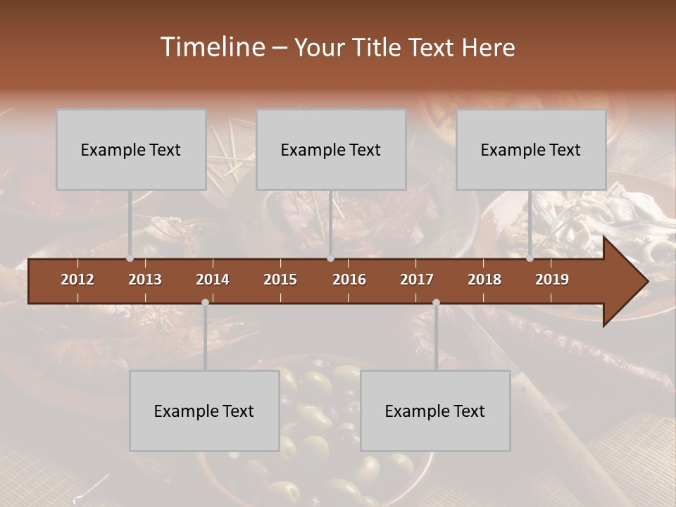 Food Herring Tortilla PowerPoint Template