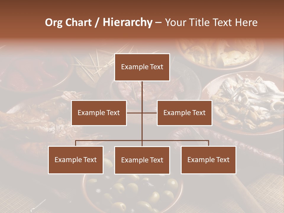 Food Herring Tortilla PowerPoint Template